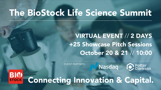 BLSS_2021OCT_START BioStock Life Science Summit 20 – 21 Oktober 2021