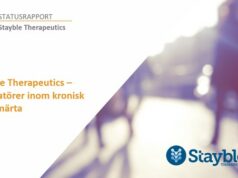 Stayble Therapeutics statusrapport 2021