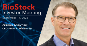 CerenoScientific_StenRSorensen_BioStockInvestorMeeting