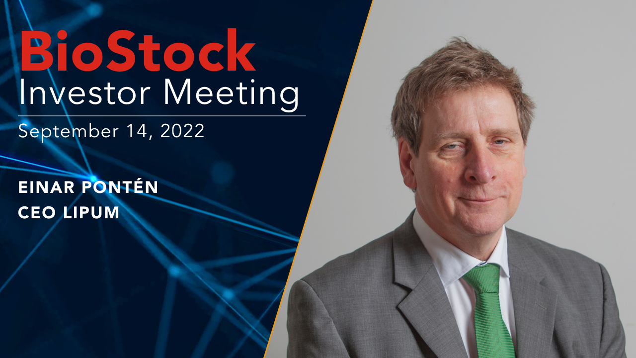 BioStock Investor Meeting: Lipum presenterar