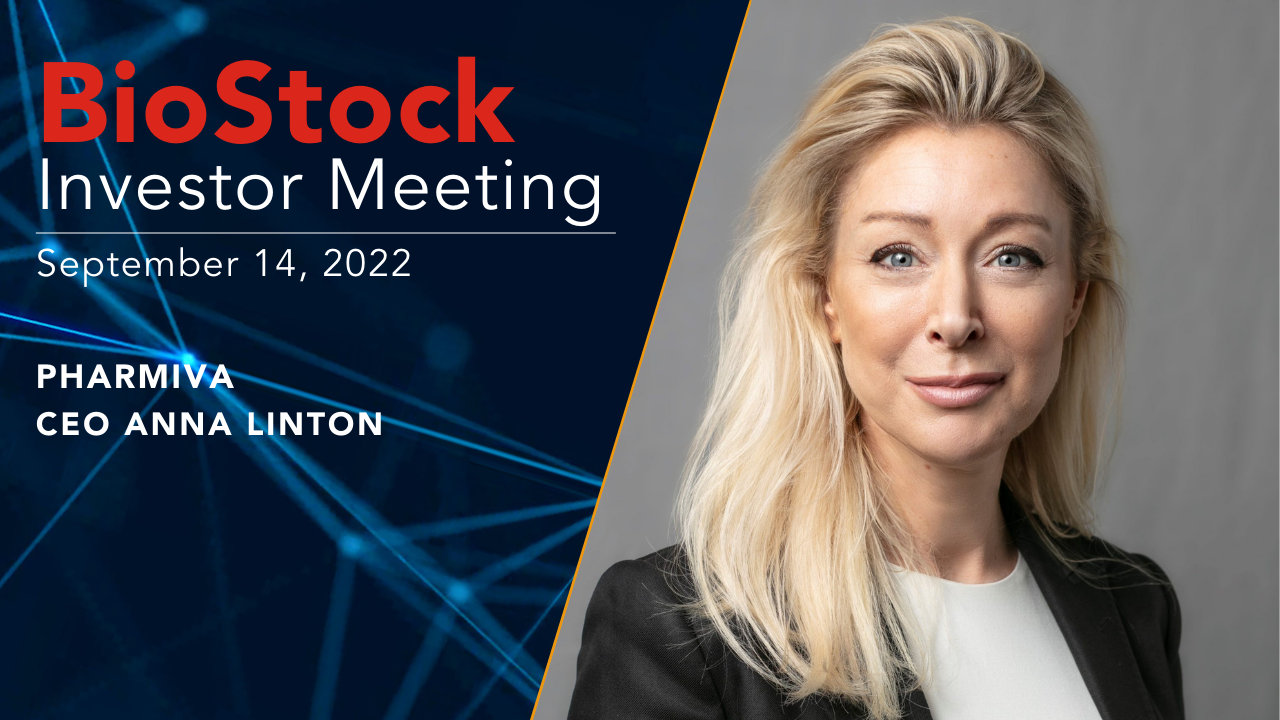 BioStock Investor Meeting: Pharmiva presenterar