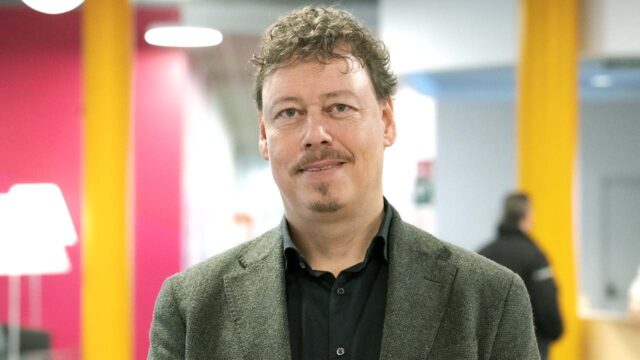Amnioticsvd Amniotics vd Marcus Larsson på Medicon Village i Lund