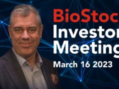 BioStock Investor Meeting 16 March 2023