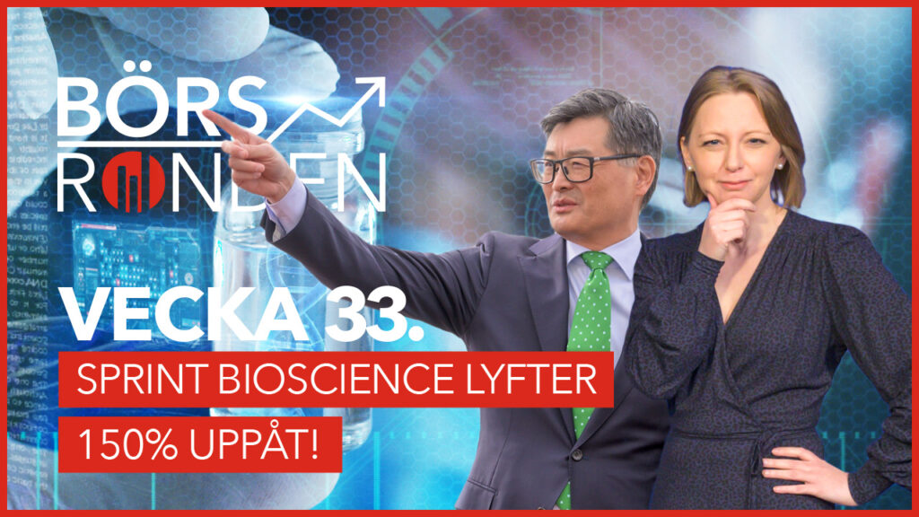 Sprint Bioscience lyfter - 150% uppåt! | BörsRonden vecka 33