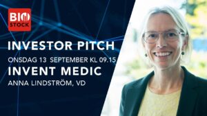 BioStock Investor Pitch med Invent Medic