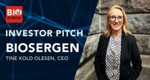 BioStock Investor Pitch: Biosergen – vd Tine Kold Olesen 